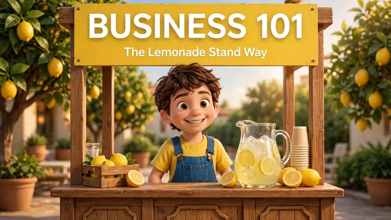 Business 101: The Lemonade Stand Way course cover